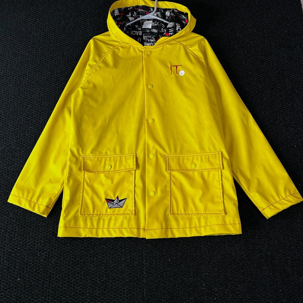 IT Chapter Two‎ Yellow Raincoat Pennywise Horror Movie Character Jacket Size S